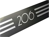 Peugeot 206 5 Door Stainless Steel Lockwood Door Sills