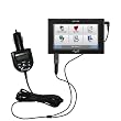 2nd Generation Audio FM Transmitter plus integrated Car Charger for the Mio C720 with Gomadic TipExchange Technology
