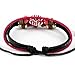 Wild Wind Unique Leaf Pendant Oval Beads Multistrand Leather Adjustable Wrap Bracelet