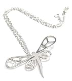 Sterling silver pendant necklace, 'Dragonfly Daze'