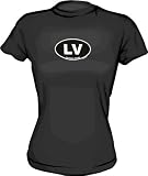 Las Vegas OVAL Logo Women's tee Shirt in 6 Colors Small thru XXL