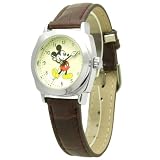[ディズニー]Disney 腕時計 キャラクターウォッチ ミッキー ブラウン COD103 ガールズ 【正規輸入品】