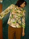 Dolce & Gabbana - $2250 New DOLCE & GABBANA Satin Green Floral Jacket 4 / 38