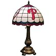 Philadelphia Phillies MLB Stained Glass Table Lamp