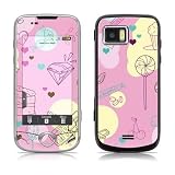 Pink Candy Design Protective Skin Decal Sticker for Samsung Mythic SGH A897 Cell Phone