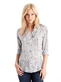 GUESS by Marciano Abstract Snake Blouse