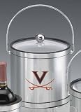 Review Kraftware  / Kraftware 20764 Virginia 3 Quart Brushed Chrome Mylar Ice Bucket with Acrylic Cover