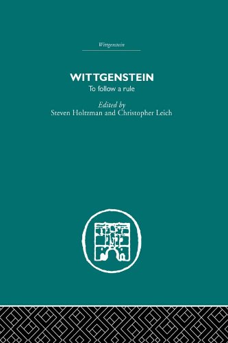 Wittgenstein: To Follow a Rule