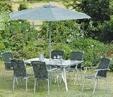 Palmero 6 Seat Aluminium Outdoor Dining Set
