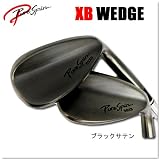 PURE SPIN(ピュアスピン)XBブラックサテンウェッジ トゥルーテンパー社製スチールシャフト装着