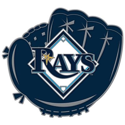 TAMPA BAY RAYS OFFICIAL LOGO LAPEL PIN