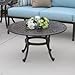 Meadow Décor 2632-45 Kingston Coffee Table, Black