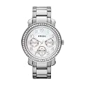 Fossil Damen-Uhren Multifunktion Dress Boyfriend Quarz Analog Es2967