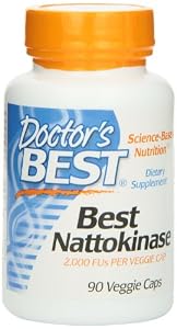 Doctor's Best Best Nattokinase (2, 000 Fu), Vegetable Capsules, 90-Count