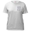 Gemini Zodiac Women's T-Shirt by CafePress