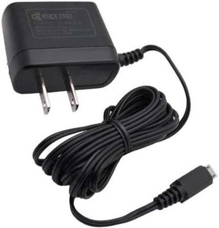 Issmor - Kyocera TXTVL10148 Micro-USB Travel Charger with Original OEM TXTVL10148 - Non-Retail Packaging - Black