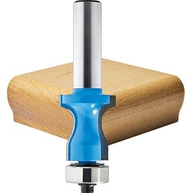1/4'' Radius X 1-1/8'' High x 1/2'' Shank No Drip Edge Router Bit