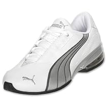 PUMA Men's Cell Jago 6 Running Shoe, White/Silver