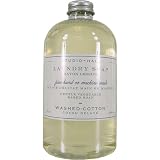 k.hall Designs Washed Cotton Scent Fine Laundry Wash, 12 Oz