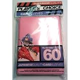LIMITED EDITION Player's Choice Yu-Gi-Oh! PINK Sleeves (Pack of 60) - Designed for Smaller Gaming CCGs - Deck Protectors - Ideal for YuGiOh! Trading Card Games