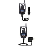 Essential Kit for the Sanyo MM-7500 - includes Car and Wall Charger with Rapid Charge Technology - Gomadic Brand w/ TipExchange Technology