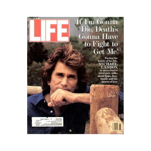 Original Life Magazine from June 1, 1991 Michael Landon