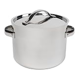 Gordon Ramsay by Royal Doulton Stainless-Steel 8-Quart Stockpot with Lid
