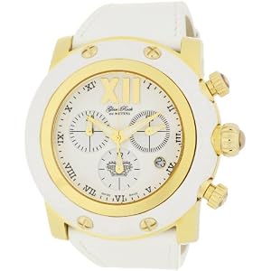 Best Buy Glam Rock Women's GR10179 Miami Collection Chronograph White Leather Watch Best Buy Glam Rock Women's GR10179 Miami Collection Chronograph White Leather Watch