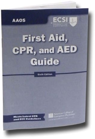 First Aid, Cpr, and Aed Guide - Pack of 20 by ECSI