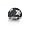 Platinum Overlay Sterling Silver Synthetic Blue & Cubic Zirconia Star Ring, Size 5