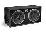 Kicker 07DC122 Dual Comp 12-Inch 2-Ohm Subwoofers In Vented Box
