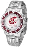 Washington State Competitor Men's Steel Band Watch