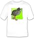 T-shirt with atra, fulica, bird