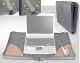 DP Style BXT001-E01-14 Tanneli BXT 14 Inch Mobile Laptop Station - Polyester - Black