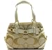 NEW AUTHENTIC COACH SIGNATURE CARLY CARRYALL 13237 (Khaki/Parchment)