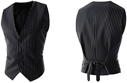 iRachel Mens Sleeveless Casual Slim Fit Business Dress Suit Vest Waistcoat