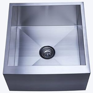 Product Design Denver on Amazon Com  Elements Of Design Denver Stainless Steel Farmhouse Single