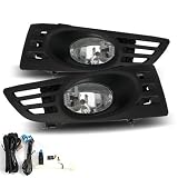 03-05 Honda Accord 2Dr OEM Style Clear Fog Lights Kit by Luminx Lighting