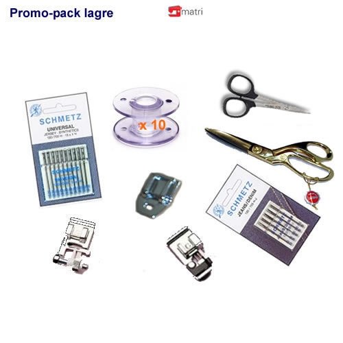 Pacchetto Promozionale Large per macchina da cucire