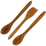 Natural Home Decor Natural Home Decor 3-Piece Bamboo Kitchen Tools and Gadgets Collection
