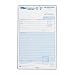 Tops Job Work Order, Carbonless, 5-1/2 x 8-1/2 Inches, 3-Part, 50 Sets per Pack (TOP3868)