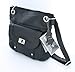 Premium Leather Crossbody Locking Concealment Purse - CCW Concealed Carry Gun - Wire Reinforced Strap