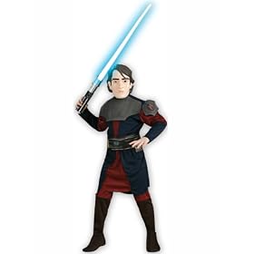 Star Wars Anakin Skywalker Costume - Child's Fancy Dress -Small