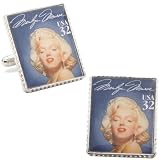 Marilyn Monroe Stamp Cufflinks