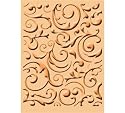 Cuttlebug 2001030 A2 Embossing Folder, Musical Flourish