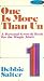 One Is More Than Un: A Personal Growth Book for the Single Adult