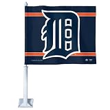 MLB Detroit Tigers Car Flag