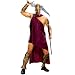 300 Movie Spartan Costume - Fits up to Size 44 Adult (One Size)