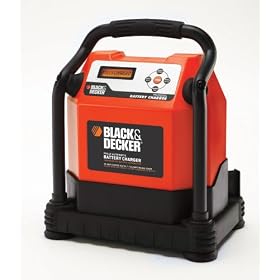 Black & Decker BC40EWB 40 Amp High Frequency Battery Charger with Smart Interface