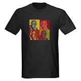 Dalai Lama Art Dark T-Shirt by CafePress